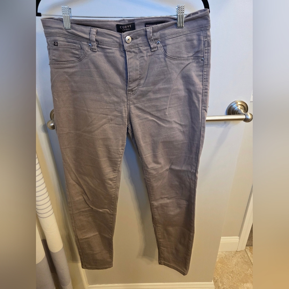 Gray Jeggings with Versatile Fit